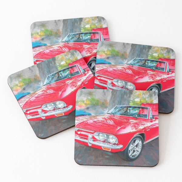 Item preview, 1965 Red Chevrolet Corvair Corsa Convertible X107 designed and sold by RichFrancoCars.