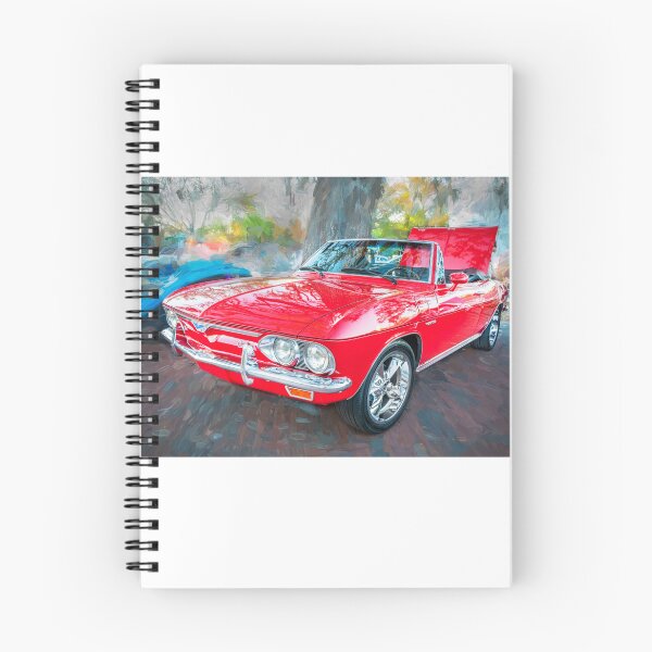 Item preview, 1965 Red Chevrolet Corvair Corsa Convertible X107 designed and sold by RichFrancoCars.