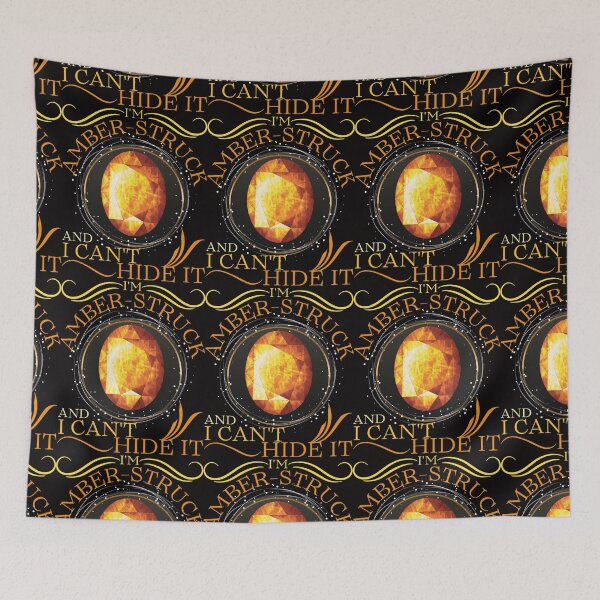 Item preview, I'm Amber-Struck And I Can't Hide It designed and sold by ElSpektra.