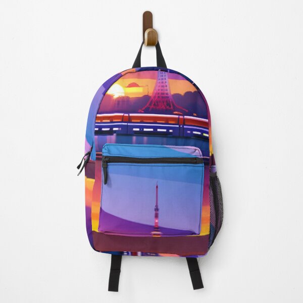 Item preview, Tokyo Lofi Chill Dreamy Cityscape at Sunset designed and sold by diamondmilk.