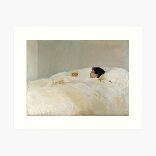 Item preview, Mother by Joaquin Sorolla, 1895  designed and sold by Vintage Wall Art.