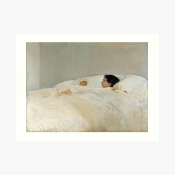 Madre de Joaquin Sorolla, 1895 Lámina artística