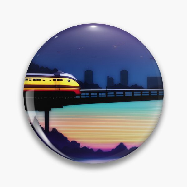Item preview, Japan Train Subway Sunset Fantasy designed and sold by diamondmilk.