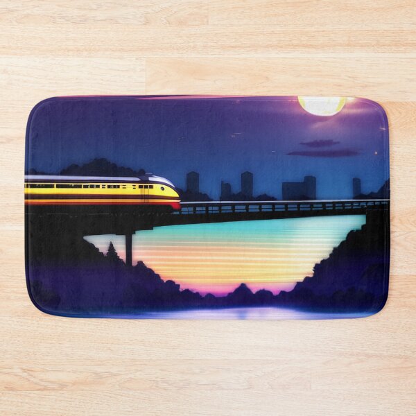 Item preview, Japan Train Subway Sunset Fantasy designed and sold by diamondmilk.