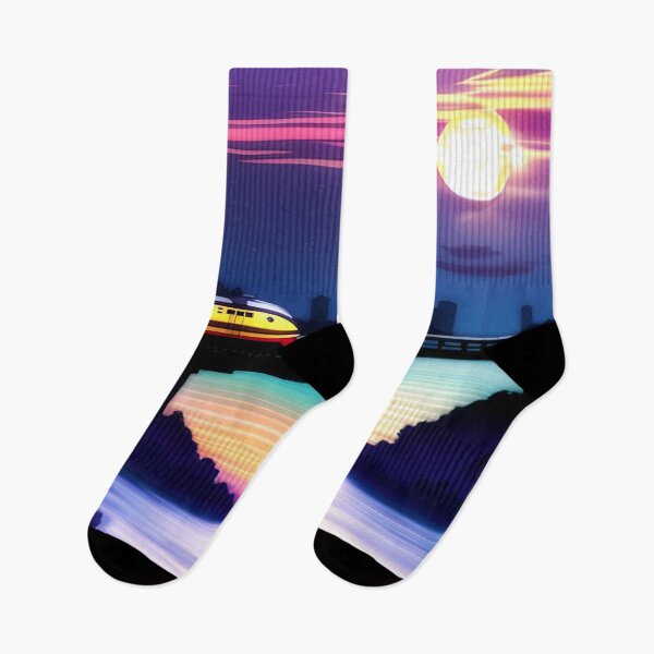 Item preview, Japan Train Subway Sunset Fantasy designed and sold by diamondmilk.