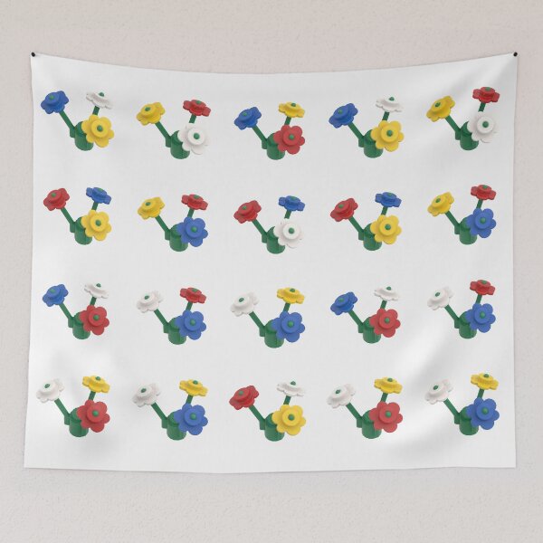 Item preview, Flowers brick multicolor designed and sold by JrtLeon.