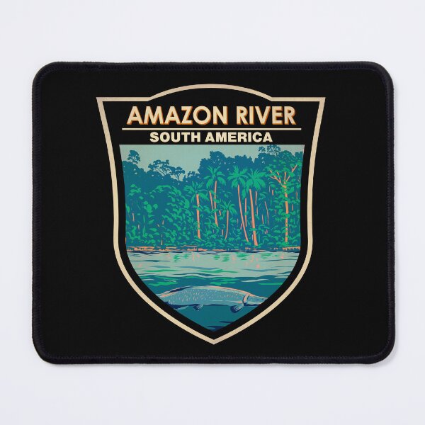Item preview, Amazon River South America Badge designed and sold by KrisSidDesigns.