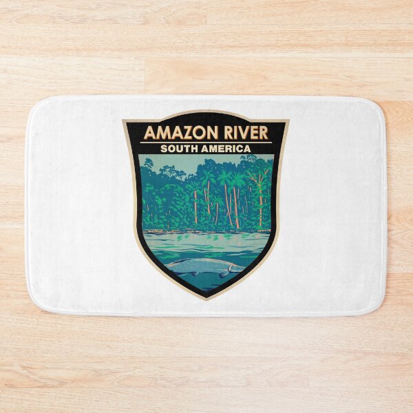 Item preview, Amazon River South America Badge designed and sold by KrisSidDesigns.