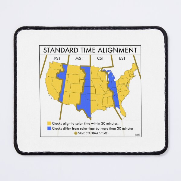 Item preview, United States Time Zone Alignment designed and sold by Save Standard Time.