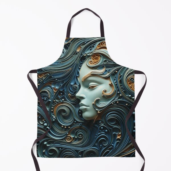 Item preview, Lady moon 3D moonlit carved art  designed and sold by LilyBell6.
