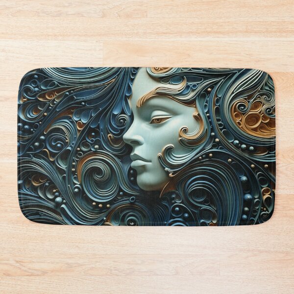 Item preview, Lady moon 3D moonlit carved art  designed and sold by LilyBell6.