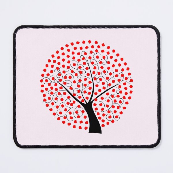 Item preview, Apple Tree with Red Apples designed and sold by Jeallan Designs.