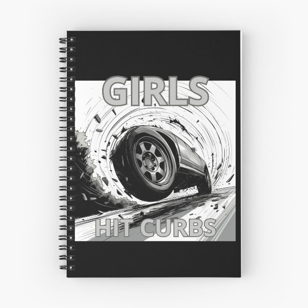 Item preview, Hot Girls Hit Curbs Funny Gifts designed and sold by ArtPrintPlanet.