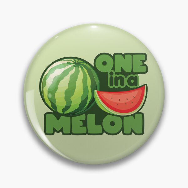 Item preview, One in a Melon - Cute Summer Fruit designed and sold by ZigerBlitz.