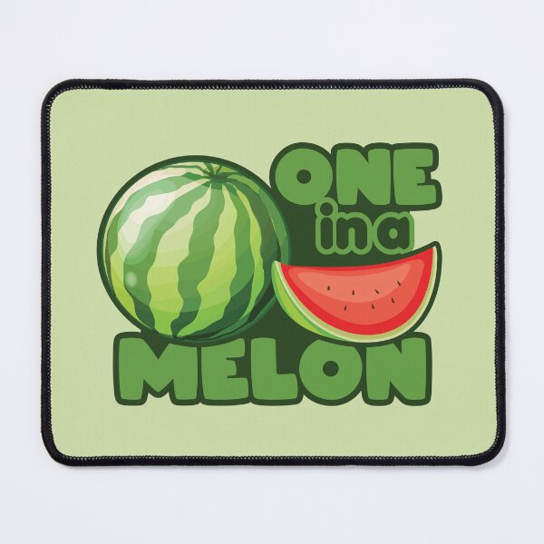 Item preview, One in a Melon - Cute Summer Fruit designed and sold by ZigerBlitz.