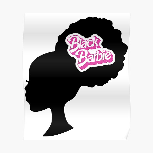 African American Mattel Barbie Doll Silhouette Edible Cake Topper Image  ABPID53646 - Walmart.com