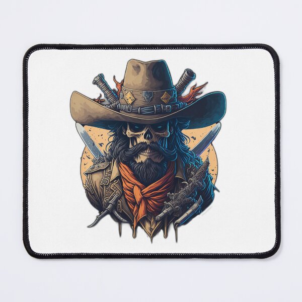 Item preview, Cowboy skull designed and sold by Nouha86S.