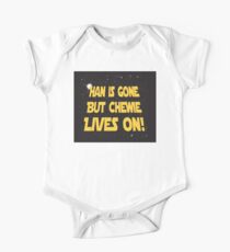 Han is Gone but Chewie Lives On! One Piece - Short Sleeve