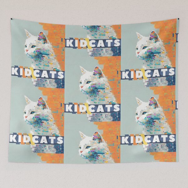 Item preview, Pixel Kid Cat - Adorable Pixel Art Cat Plush Toy T-shirt designed and sold by jirizenno.