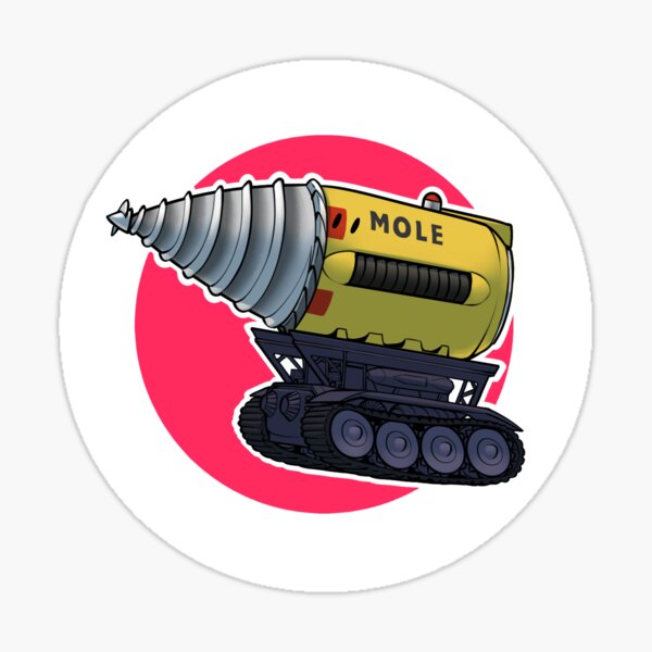 The Mole Sticker