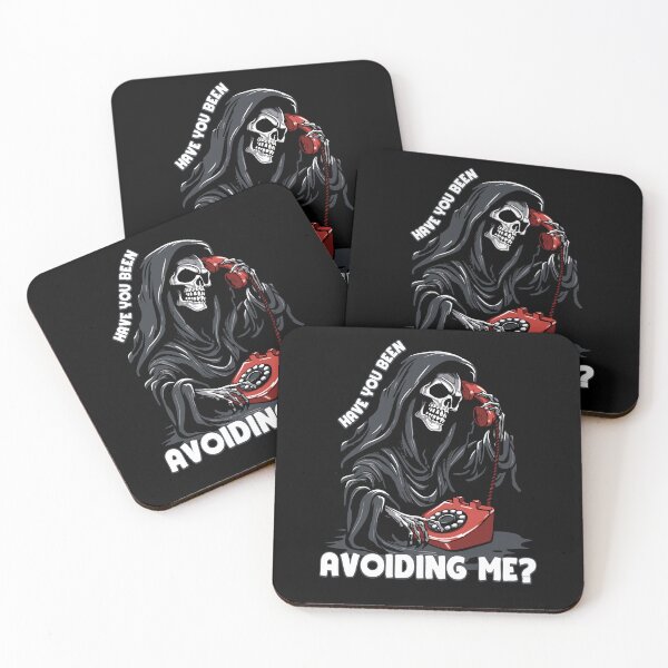 Item preview, Funny Grim Reaper Skull Death Gift Idea designed and sold by EmmiFoxDesigns.