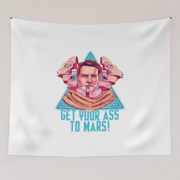 Item preview, Get Your Ass to Mars designed and sold by Tom-Walker-Art.
