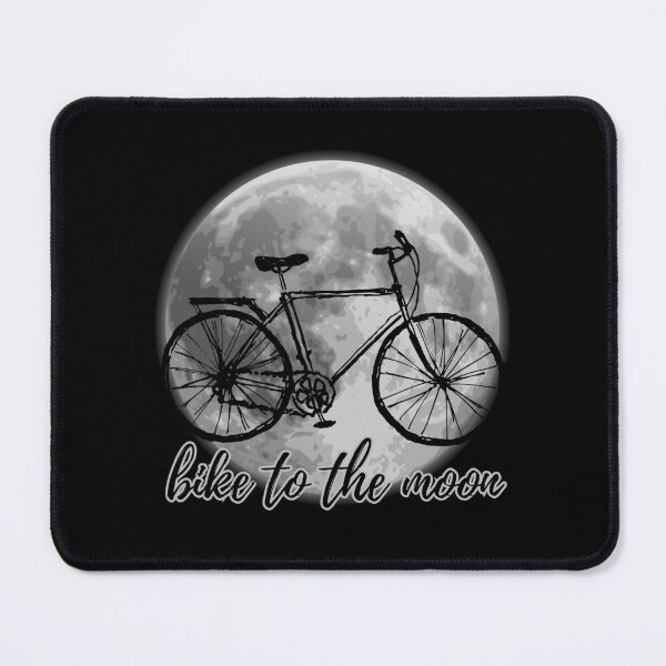 Item preview, Bike to the Moon: Lunar Bicycle Adventures designed and sold by KarmeLoveArt.