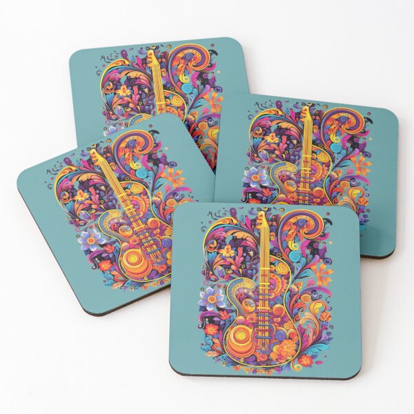 Item preview, Vibrant musical themed digital print in a variety of mediums designed and sold by dcrc.