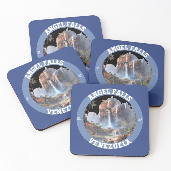 Item preview, Angel Falls Canaima Venezuela Retro Vintage Amazing Outdoors Adventure Travel Lover Gift Souvenir designed and sold by Eponine6.