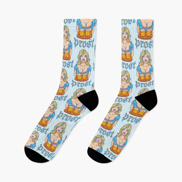 Item preview, Oktoberfest girl with mugs of beer designed and sold by SIR13.