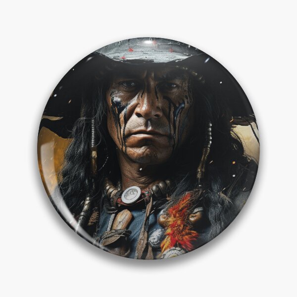 Item preview, Spirit of the Frontier: Portrait of a Warrior designed and sold by calharborne.
