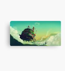 Howls Moving Castle (Studio Ghibli) Canvas Print