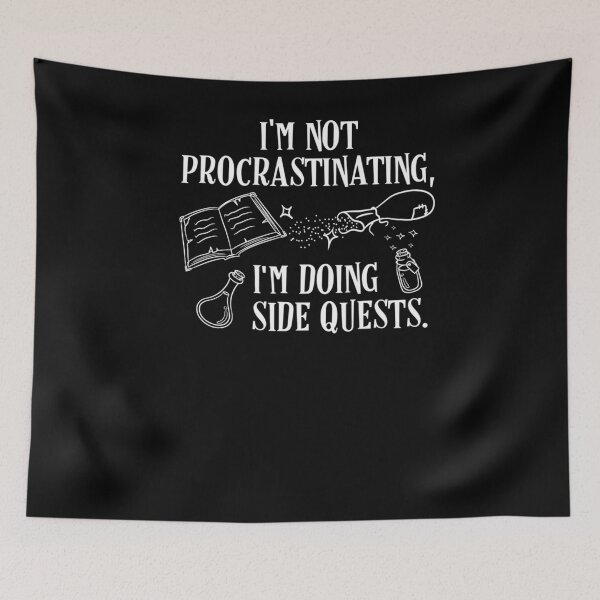 Item preview, I'm not Procrastinating I'm Doing Side Quests  	 designed and sold by ptgknfgt9.