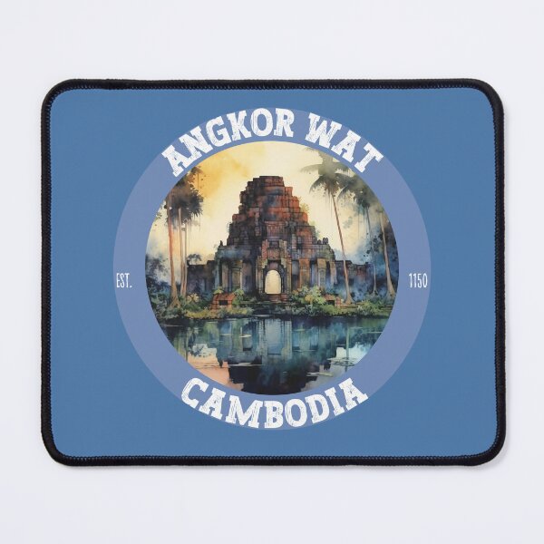 Item preview, Angkor Wat Cambodia Retro Vintage Amazing Outdoors Adventure Travel Lover Gift Souvenir designed and sold by Eponine6.