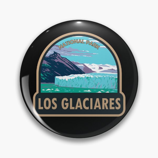 Item preview, Los Glaciares National Park Argentina Travel Art designed and sold by KrisSidDesigns.