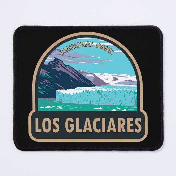Item preview, Los Glaciares National Park Argentina Travel Art designed and sold by KrisSidDesigns.