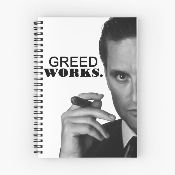 Item preview, Gordon Gekko | La codicia es buena | la codicia funciona designed and sold by NotoriousLine.
