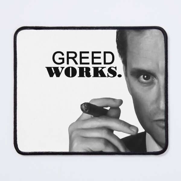 Item preview, Gordon Gekko | Greed is Good | Greed Works designed and sold by NotoriousLine.