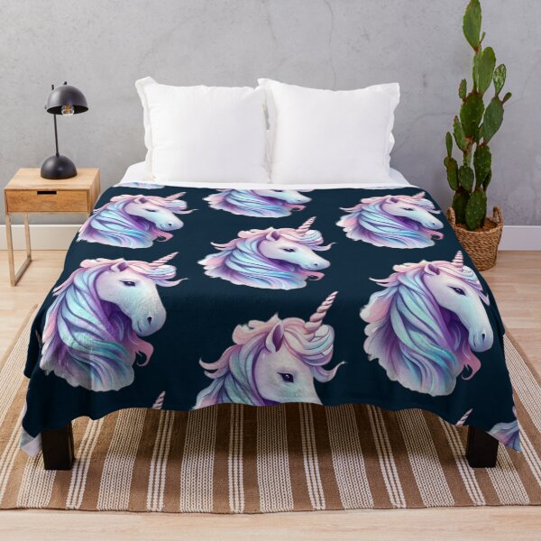 Aperçu de l'œuvre Unicorse bleu créée et vendue par philong4.