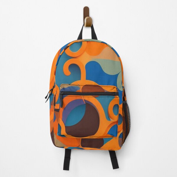 Item preview, Orange blue 3d abstract  designed and sold by Roxburylane.