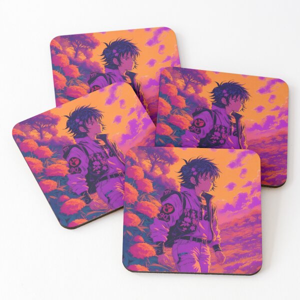 Item preview, 90's Akira Style Anime Girl Walking through a Pot Field Full designed and sold by wojysmokes.