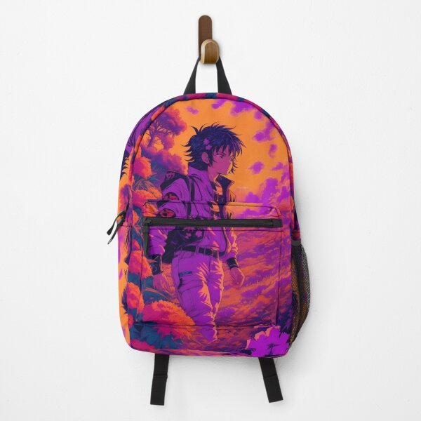 Item preview, 90's Akira Style Anime Girl Walking through a Pot Field Full designed and sold by wojysmokes.