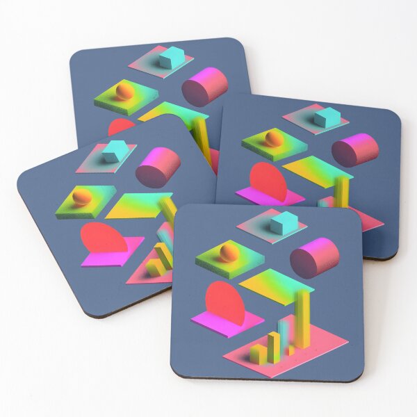 Item preview, Abstract 3D rainbow_ COMPO A designed and sold by LuisaYas.
