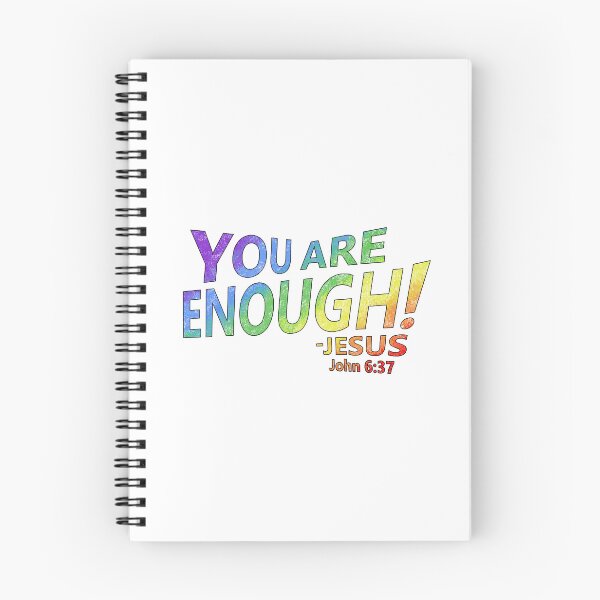 Item preview, Message of Love: You Are Enough  designed and sold by BackgroundPixel.