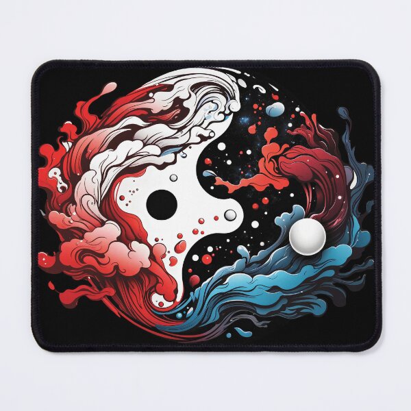 Item preview, Cosmic Harmony: The Galaxy Yin Yang Connection designed and sold by LUKaSUGaR.