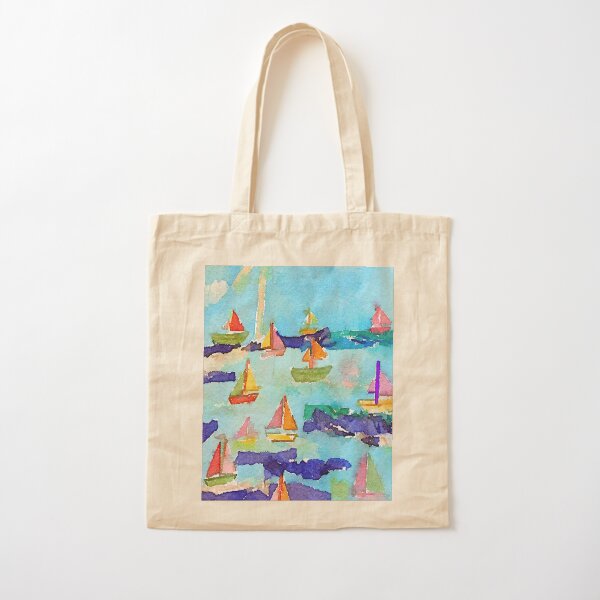 Ocean Voyage Collection by Imaginarium Depot Cotton Tote Bag
