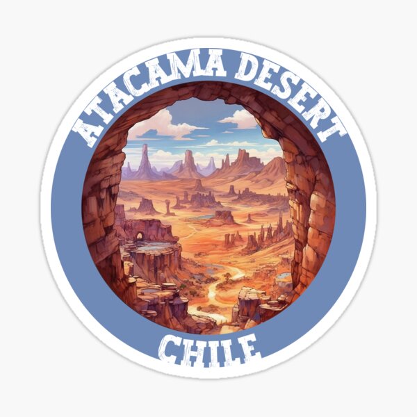 Artikel-Vorschau von Atacama-Wüste Chile Retro Vintage erstaunliche Outdoor-Abenteuer-Reise-Liebhaber-Geschenk-Souvenir, designt und verkauft von Eponine6.