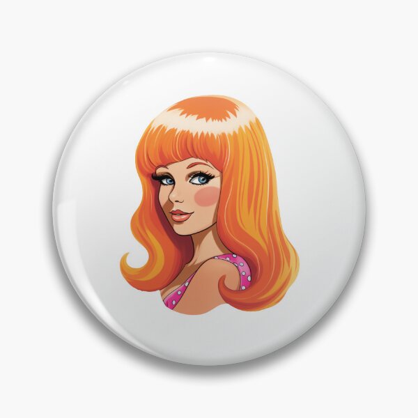Item preview, 70's doll with bangs designed and sold by happydecals.