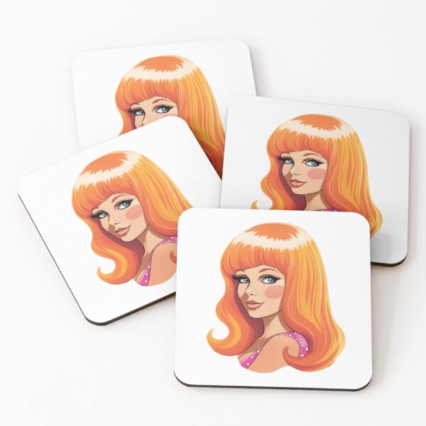 Item preview, 70's doll with bangs designed and sold by happydecals.