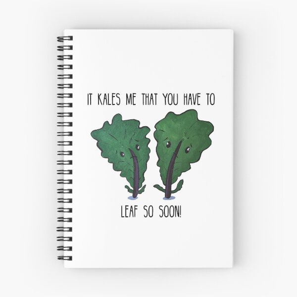 Item preview, Kale Pun - It Kales Me that you Have to Leaf so Soon designed and sold by constellationartswellness.